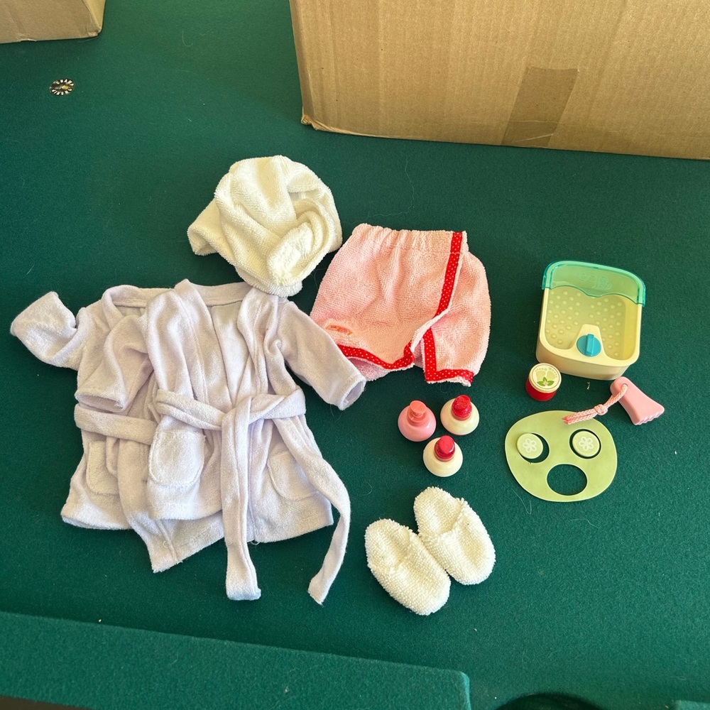 AG doll spa set